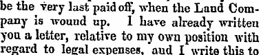 , be the very last paid off, when the La...