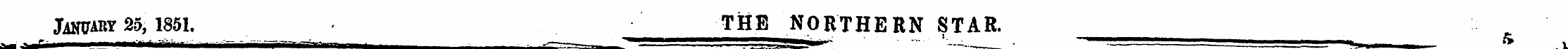 JilTCARY 25, 1851. THE NO RTHERN STAR. ^