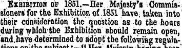 ExHiBiiioit of 1851.—Her Majesty's Commi...