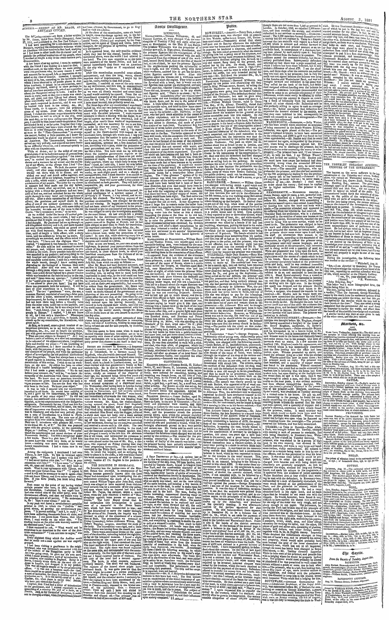 Northern Star (1837-1852): jS F Y, 2nd edition - Wm\% Itmeuigence.