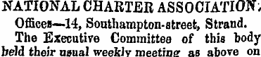 NATIONAL CHARTER ASSOCIATION; Offices—14...