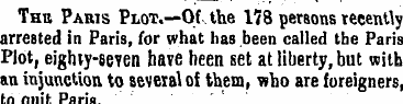 Thb Paris Plot.—Of the 178 persons recen...