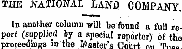 THE NATIONAL LANj} COMPANY. In another c...