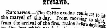 ireiaiiD. Emigration.—The Celtic exodus ...