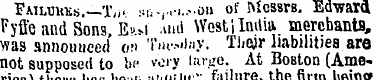 Failuuks.—tv .;ii-, „-i..>.on of Messrs....