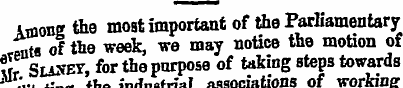 Among the moat important of the Parliame...