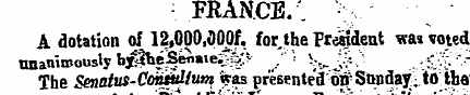 FRANCE.. ¦: A dotation of 12,000, fl00f ...