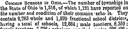 Common Schools in Ohio.—The number of to...