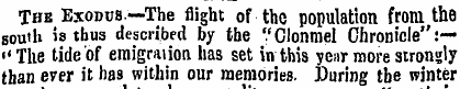 The Exonus—The flight of the population ...