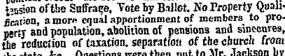 lesion of the Suffrage, Vote by Ballot. ...