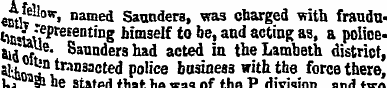 * «llow , named Saunders, was charged wi...