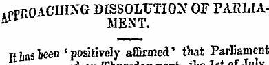 .tipTjOACHING DISSOLUTION OF PARLUAl MEN...