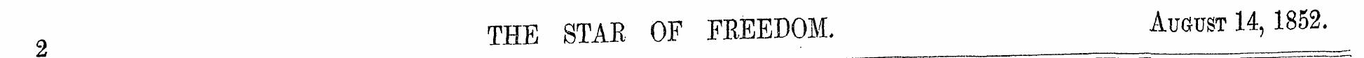 THE STAB OF FREEDOM, August 14, 1852, 2 ...