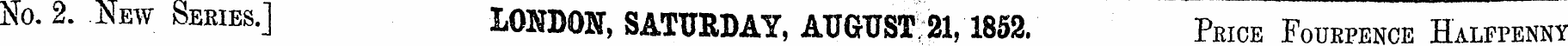 No. 2. .New Semes.] LONDON, SATURDAY, AU...