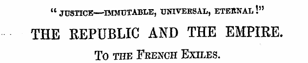 " JUSTICE—IMMUTABLE, UNIVERSAL, ETERNAL ...