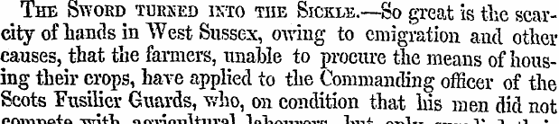 The Swokd turxed isto the Sickle.—So gre...