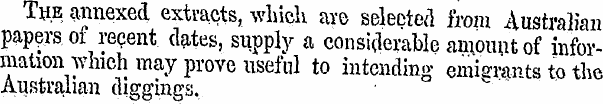 Tub annexed extracts, which are selected...