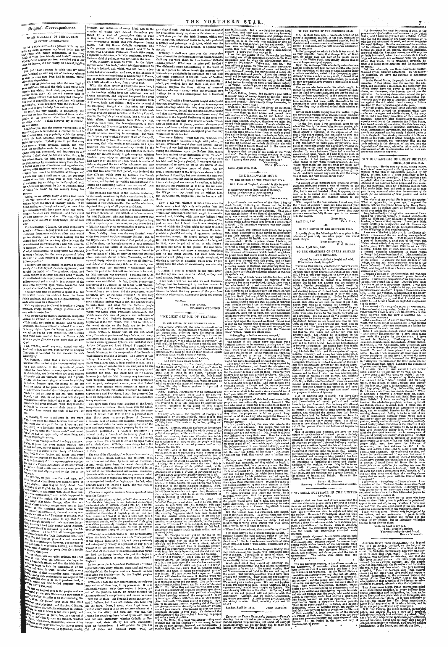 Northern Star (1837-1852): jS F Y, 3rd edition: 7