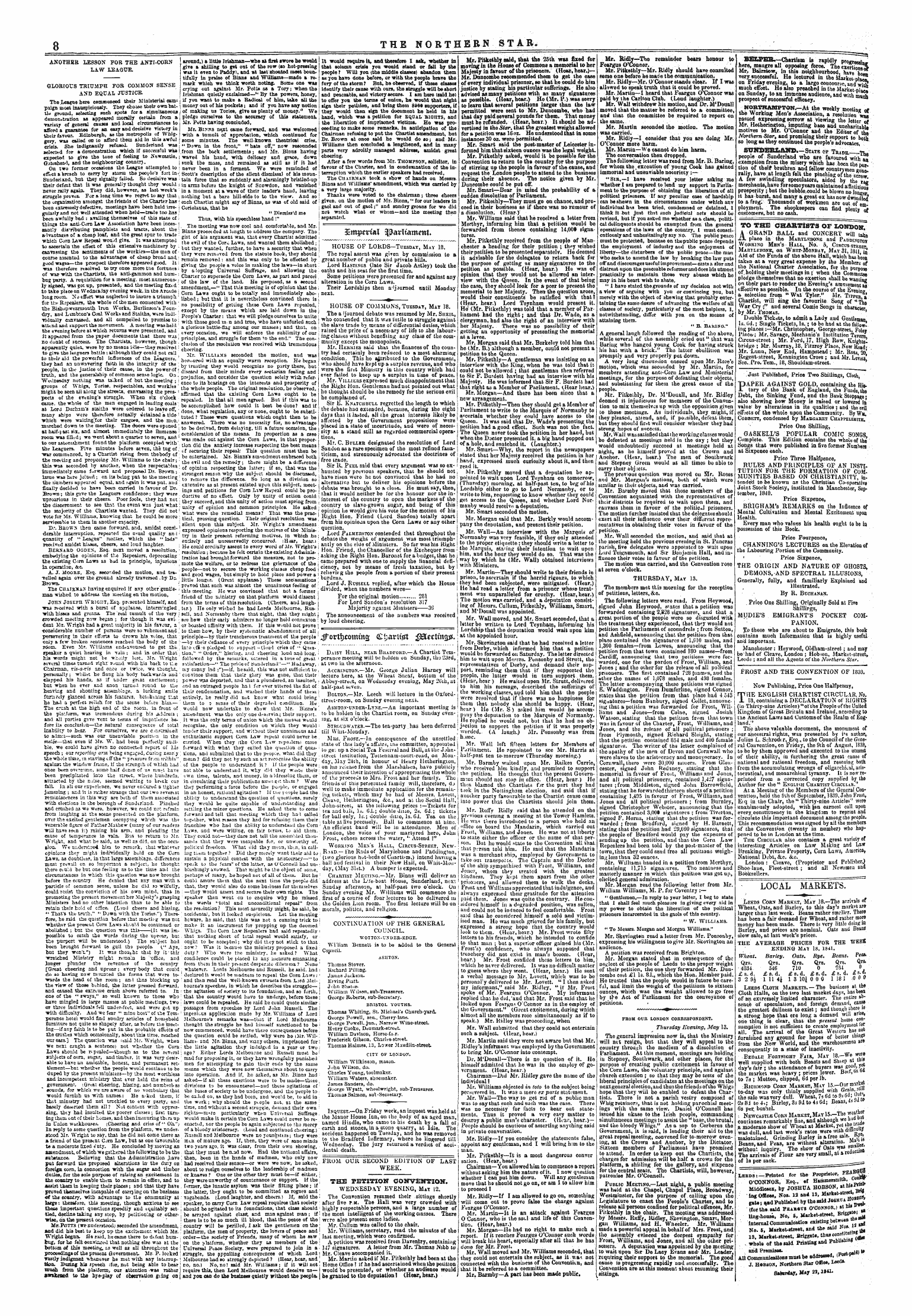 Northern Star (1837-1852): jS F Y, 3rd edition - To The Chartists Of London