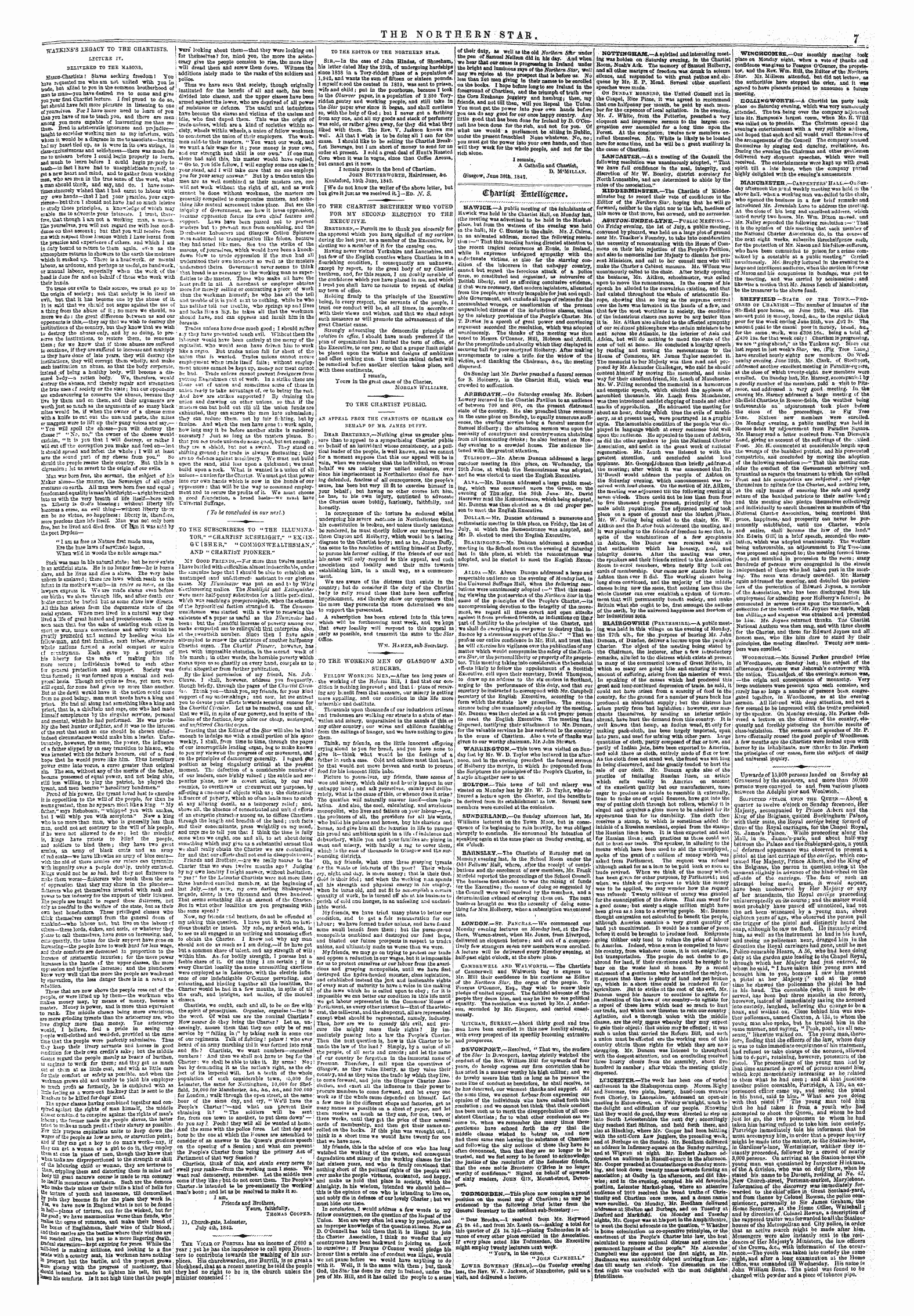 Northern Star (1837-1852): jS F Y, 3rd edition - Onijarttet Ewteut&Wtt.