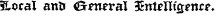 ILocal ann &entYn\ %nteTli£ence.