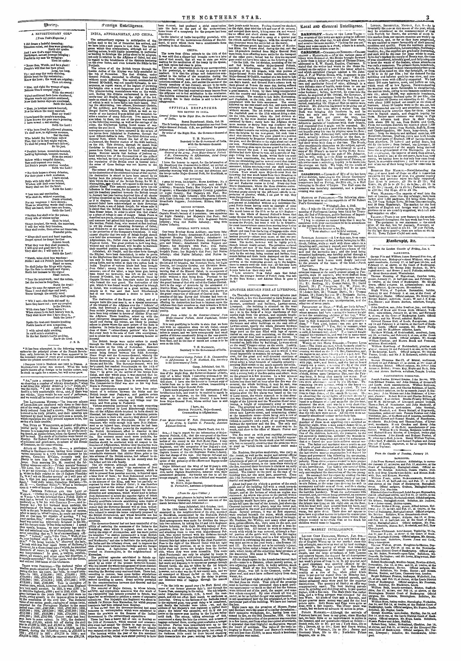 Northern Star (1837-1852): jS F Y, 3rd edition - Market Intelligence.