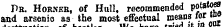 eiiea tr Dr. Horner, of Hull, recommended pok*** and arsenic as the most effectual means for we ¦ ._ -• _ _ n f .1 _ Hi t *.—lnA »fr 1T1 OuC