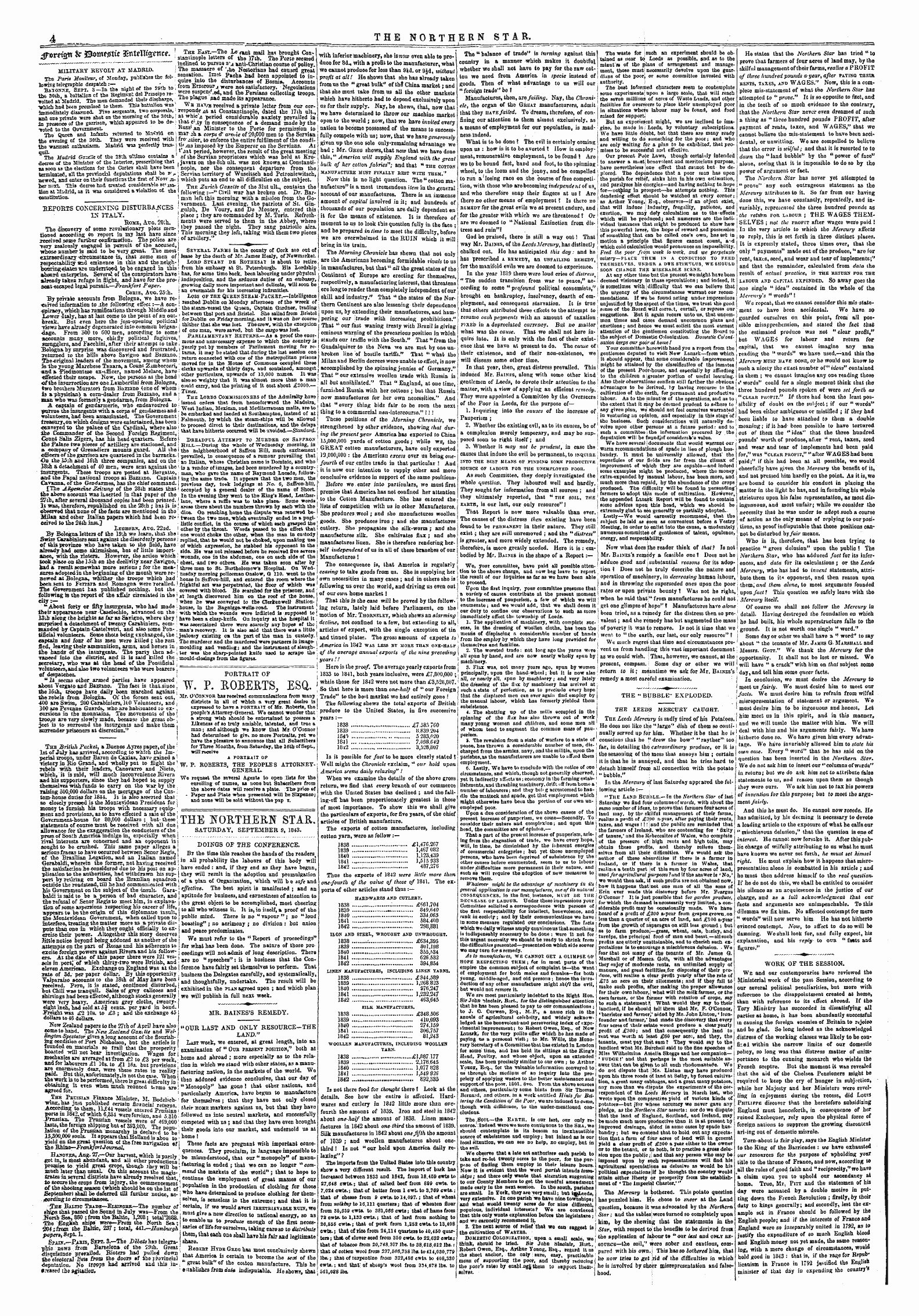 Northern Star (1837-1852): jS F Y, 3rd edition: 4