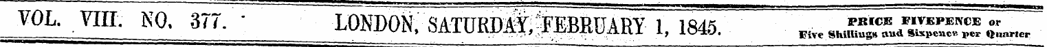 TOL. VIIL NO. 377. • - LOl^fc - ' S^^ ¦ ...