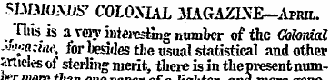 VmiONDS' COLONIAL 3IAGAZL\E-Apm. This is...