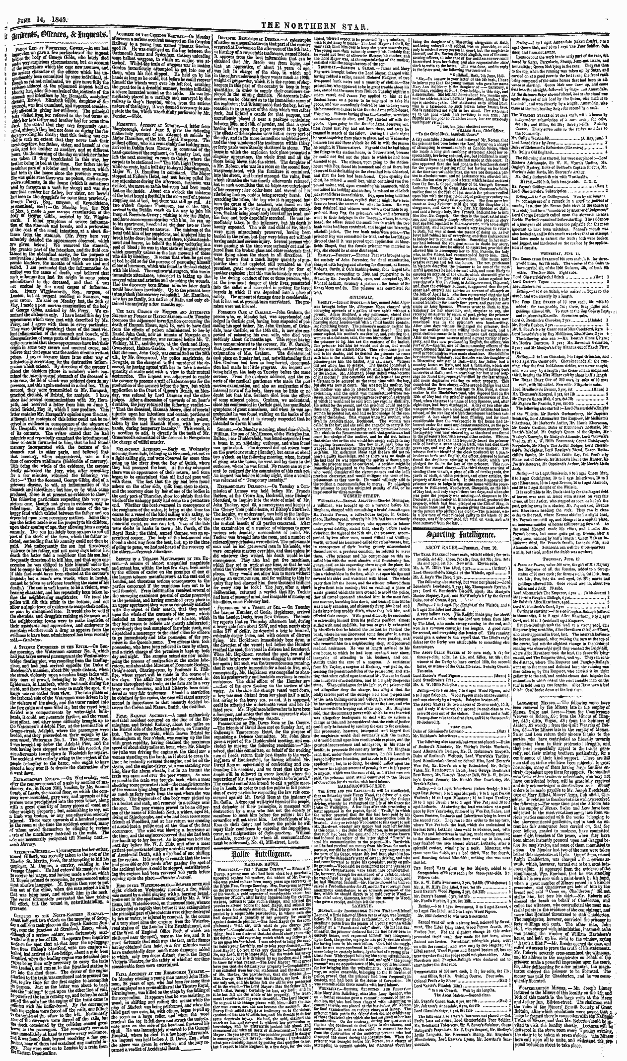 Northern Star (1837-1852): jS F Y, 3rd edition - Gpu'tmo; Hxttllimm
