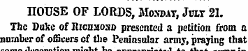 HOUSE OF LORDS , Moxdat, Jsxt 21. The Du...