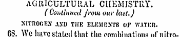 AGRICULTURAL CHEMISTRY. (Continued from ...