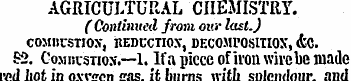 AGRICULTURAL CHEMISTRY. (Continued from ...