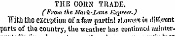 THE CORN TRADE. (From the Mark-iane Expr...