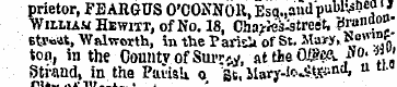 prietor, FEARGUS O'CONNOR, Eso,, and pub...