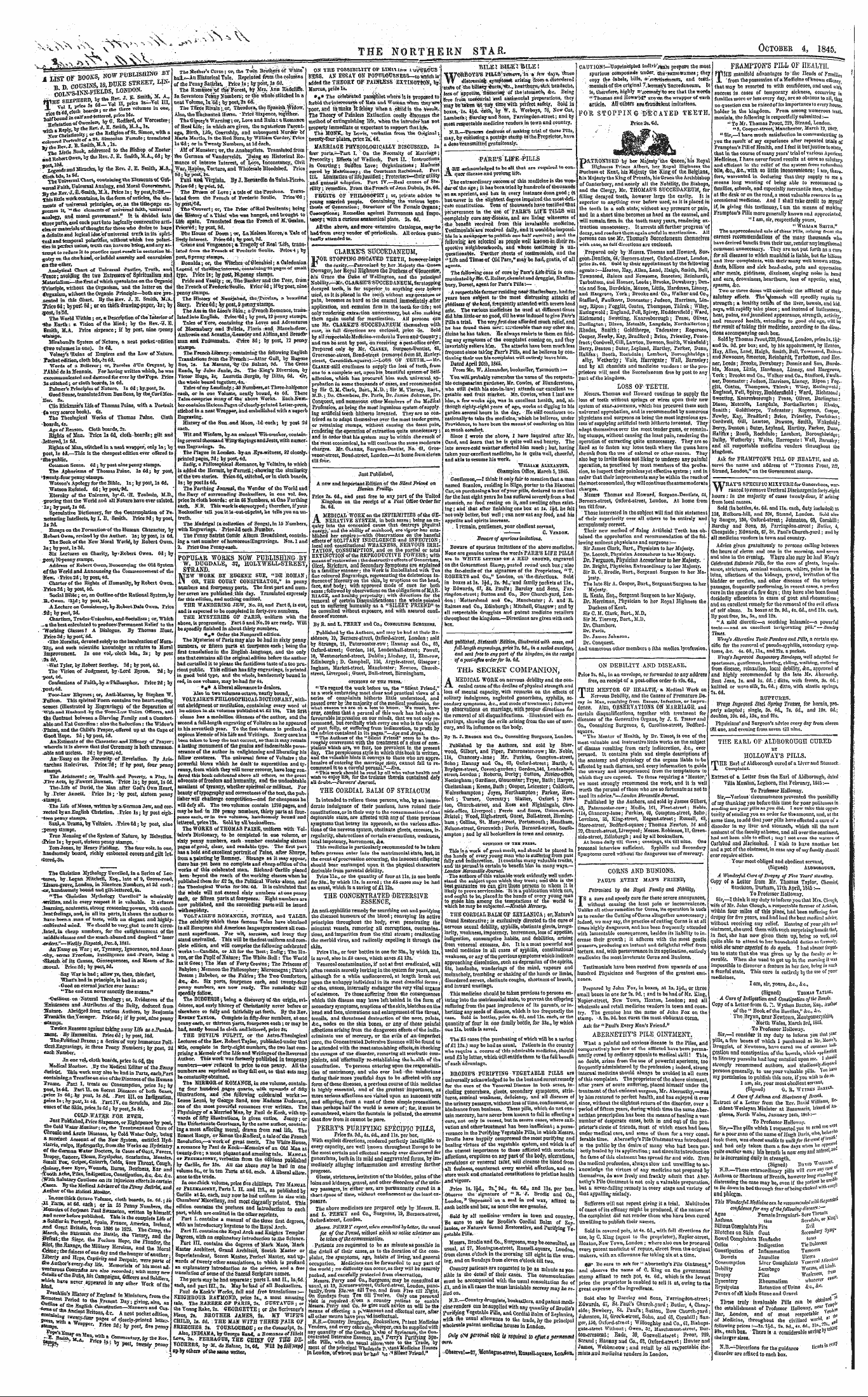 Northern Star (1837-1852): jS F Y, 3rd edition: 2