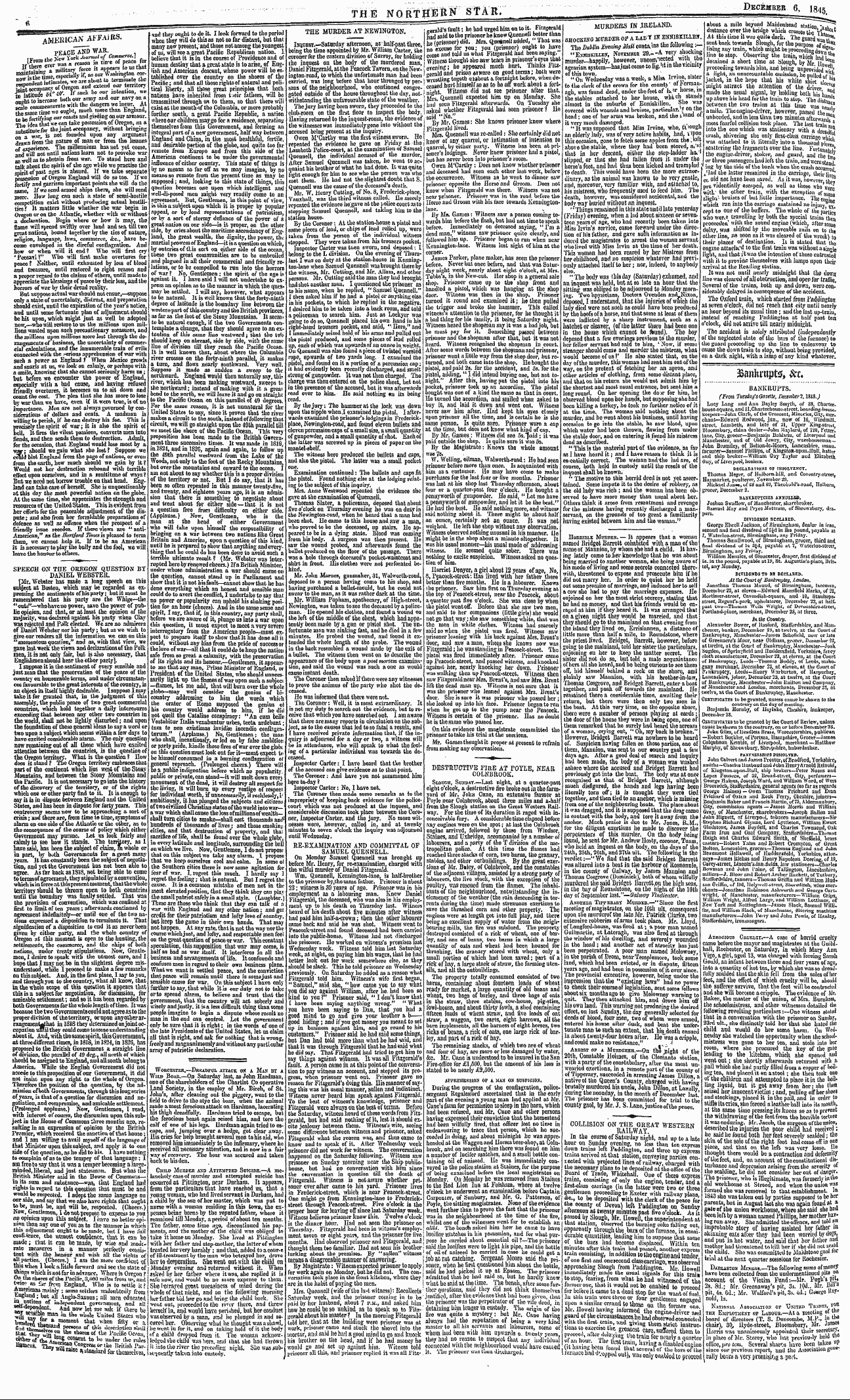Northern Star (1837-1852): jS F Y, 3rd edition - Atattimtpte, ^R»