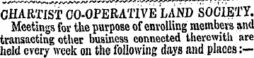 CHARTlS'fco ' oPERATIVE LAND SOCIETY. Me...