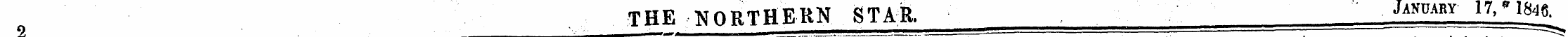 THE NORTHERN STAR. January 17, 1846 ^