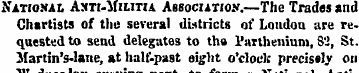 National Axti-Militia Association.—The T...