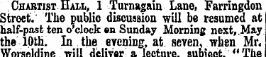 Chartist Hall, 1 Turnagain Lane, Farring...
