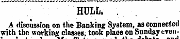 HULL, . A discussion on the Banking Syst...