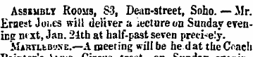 Assembly Rooms, S-3, Dean-street, Soho. ...