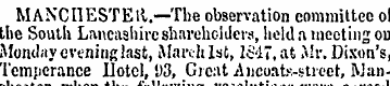 MANCHESTER.—The observation committee ol...