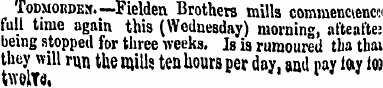 roBMORDE-t—Fielden Brothers mills commen...