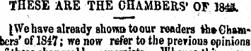 THESE ARE THE CHAMBERS' OF 28___. I We h...