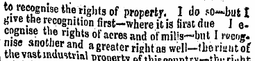 to recognise the rights of property. I d...