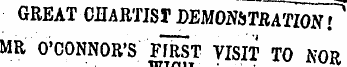 GREAT CHARTIST DEMONbTRATWN T MR O'CONNO...