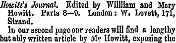 Ilowitt's Journal. Edited by Willliam an...
